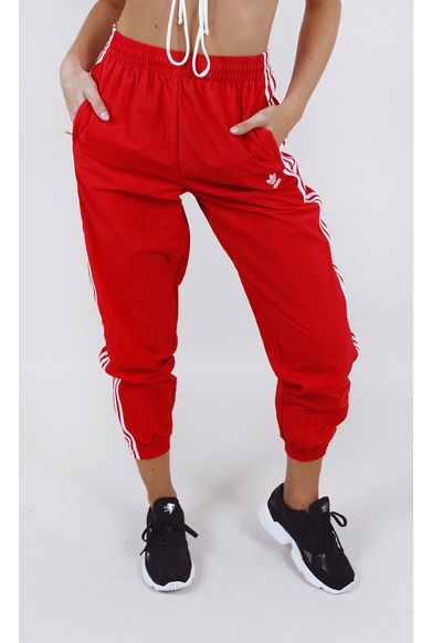 adidas calça vermelha