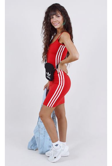 vestido adidas midi