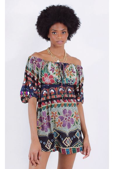 vestido curto com brilho
