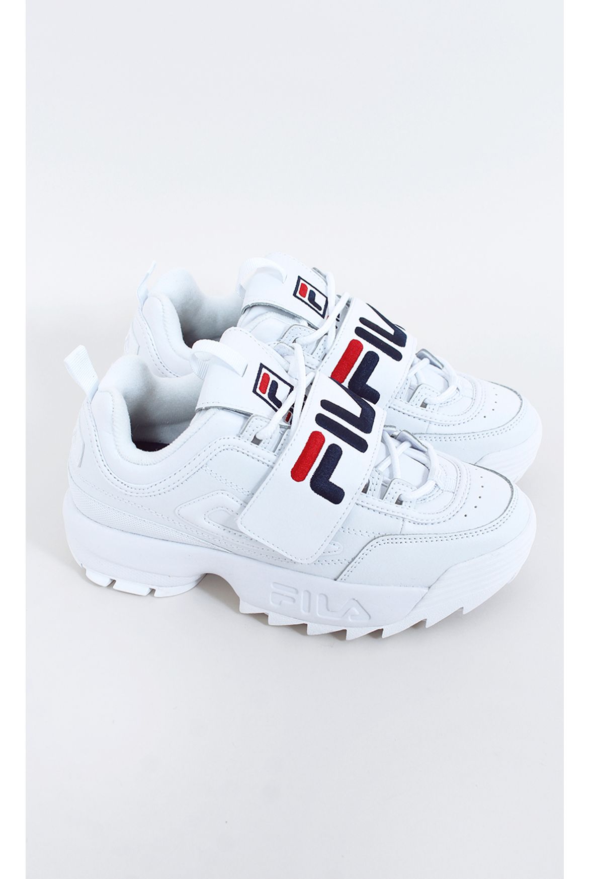 tenis fila disruptor todo branco